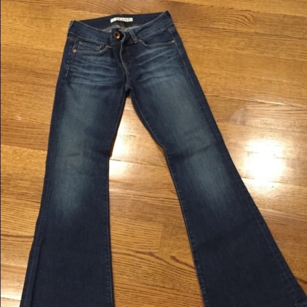 J Brand petite love story flare jeans
